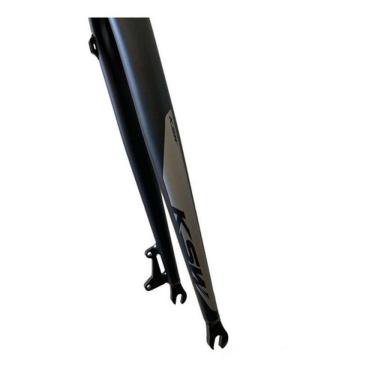 Imagem de Garfo 29 Rígido Alumínio Disco Ksw Ahead Set Preto Mtb