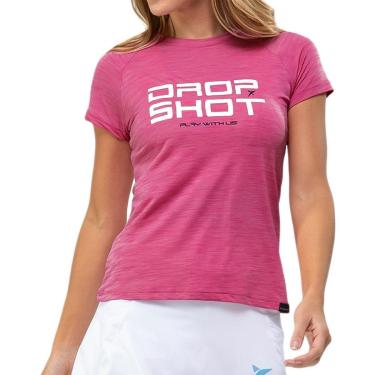 Imagem de Camiseta Drop Shot Baby Look Enjoy 3.0 Rosa-Feminino