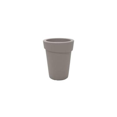 Imagem de Vaso Tramontina Gipsy Em Polietileno Concreto 70cm Altura / 55cm Diâmetro Superior Tramontina