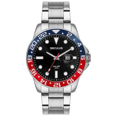 Imagem de Relógio Seculus Masculino 44210g0svna1 Prata