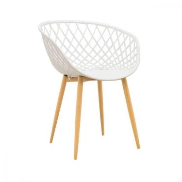 Imagem de Cadeira Em Polipropileno Clarice Branca Rivatti Branco