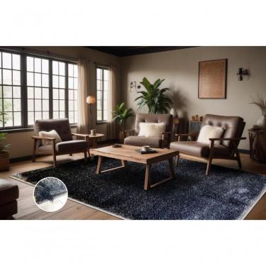 Imagem de Tapete Life Confort Shaggy 50mm Multi B&w 200x300 Cm