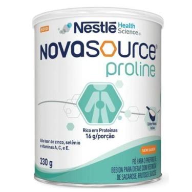 Imagem de Novasource Proline Pó 330g Hiperproteico Original Nestlé Sem Sabor