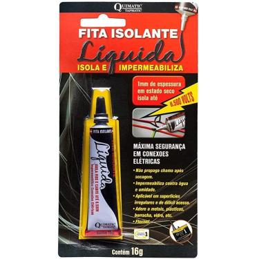 Imagem de Fita Isolante L&iacute;quida Preta 16g Quimatic &lrm;bp2