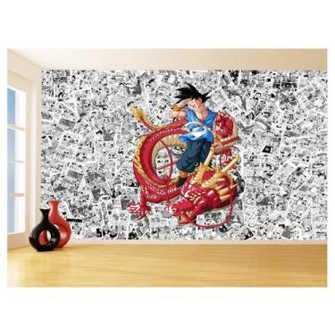 Imagem de Papel De Parede Dragon Ball Goku Página Manga 3,5M Dbz528 - Você Decor