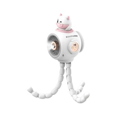 Imagem de Ventilador de resfriamento para carrinho de bebê | Três velocidades, ferramenta de resfriamento de carregamento USB para compras, acampamento, assento de , viagens ao ar livre