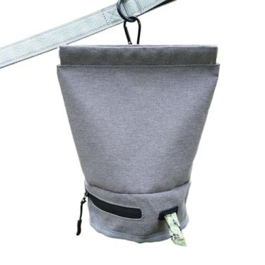 Imagem de Suporte de saco de cocô de cachorro, impermeável e resistente ao odor, suporte para transporte de saco de lixo para cães - para cachorrinhos pequenos, médios, grandes, passeios, compras, acampamento