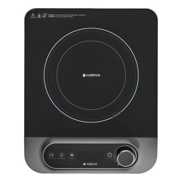 Imagem de Cooktop 1 Boca Inducao 220v Portatil Vidro 40x30cm - Cadence