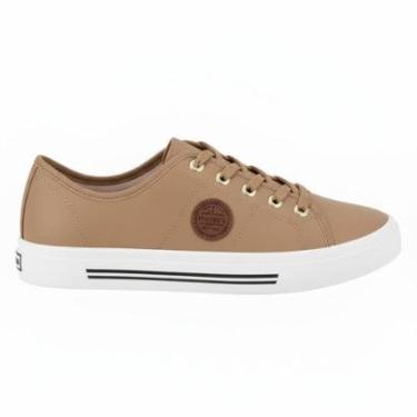 Imagem de Tênis Feminino Casual Moleca Básico Nobuck Cadarços 5667.302-Feminino
