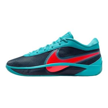 Imagem de Nike Giannis Freak 6 Tênis de basquete (Dusty Cactus/Bright Crimson/Obsidian), Cacto empoeirado/carmesim brilhante/obsidiana, 42 BR