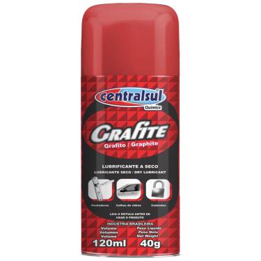 Imagem de Grafite Spray Lubrificante 120ml Centralsul 002096-6