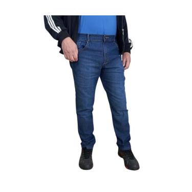 Imagem de Calça Jeans Masculina Skinny Casual Com Elastano - Sol & Cia Modas, Az
