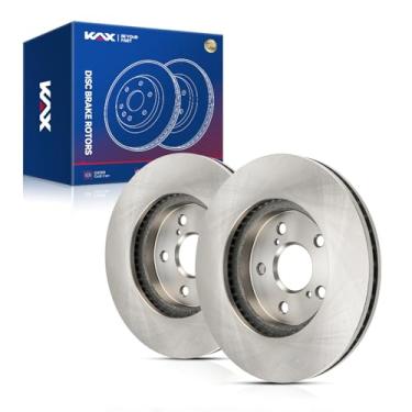 Imagem de KAX Substituição do par de rotores de freio a disco dianteiro de 29.6 cm para Sienna 2004-2010, Camry 2002-2006 3.0L, Avalon 2005-2007, Solara 2004-2008, ES300 2002-2003, Camry 2004-2006 3,3 L