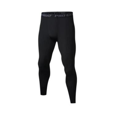 Imagem de Leggings Masculinas De Alta Elasticidade, Secagem Rápida E Respirável 