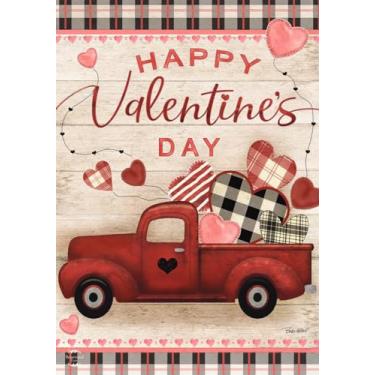 Imagem de Briarwood Lane Captador de amor dos namorados com bandeira de jardim primitiva 31,7 cm x 45,7 cm