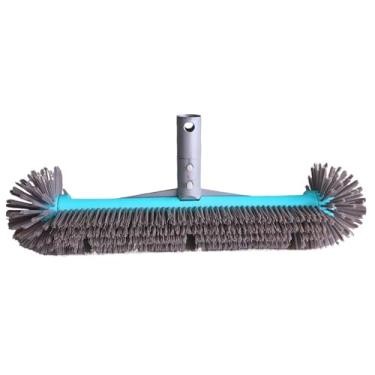 Imagem de Baoblaze Escova de limpeza para piscina, ferramenta para limpeza de piscinas, poste padrão de 44 cm, para banheiro, para lago, versátil e resistente, com