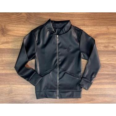 Imagem de Jaqueta De Couro para Menino Inverno Confortavel - Rugido Kids, Preto,