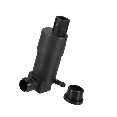 Imagem de Hihaha Substituição da bomba do motor da lavadora de para-brisa para Ford Transit - Pacote com 2 materiais pretos duráveis