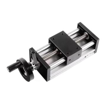 Imagem de Mesa deslizante manual de guia linear 100-500 mm fuso esferográfico SFU1204 Volante duplo eixo óptico CNC impressora 3D XY(500 mm)