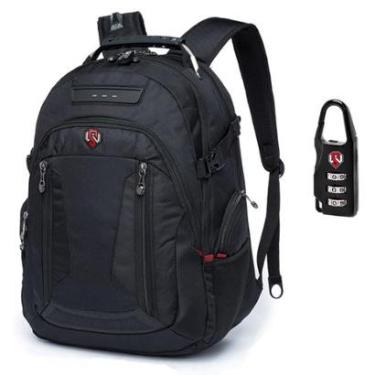 Imagem de Mochila Executiva Swissport Masculina Notebook Antifurto USB 37 Litros-Unissex