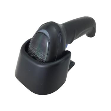 Imagem de Kit de scanner de código de barras portátil Datal○gic Gryphon GD4590-BK (códigos 2D, 1D e postais, IP52, preto), inclui suporte de mesa/parede, RS232 e cabo USB