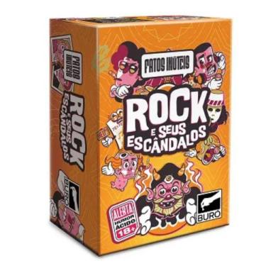 Imagem de Fatos Inúteis: Rock e Seus Escândalos - Jogo De Cartas - Buró