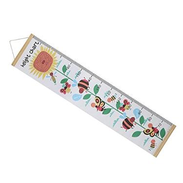 Imagem de aqxreight Gráfico de Crescimento Infantil Decoração de Parede Suspensa Removível Régua de Medição de para Crianças Instalação e Remoção Fácil de Ligar Com o Monitor Infantil, Seus Filhos Podem Facilmente Traçar a Tela do bebê (#3)