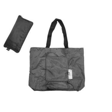 Imagem de Bolsas Dobrável Sacola Impermeável Estampada Vira Carteira - Perola, C