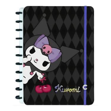 Imagem de Caderno Inteligente Grande Kuromi 80 Folhas 90G