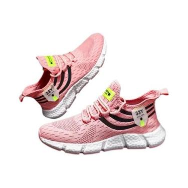 Imagem de Homens mulheres tênis de corrida de alta qualidade ao ar livre tênis c