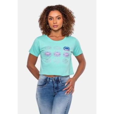 Imagem de Camiseta Ecko Cropped Feminino-Feminino