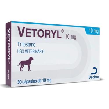 Imagem de Dechra Inibidor Enzimático Vetoryl 10 Mg Para Cães - 30 Cápsulas