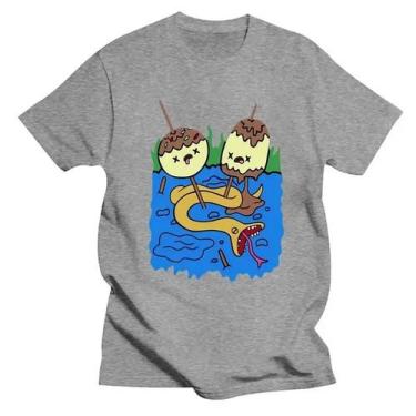 Imagem de Camiseta Masculina De Verão Fashion Marceline Adventure Time Engraçada
