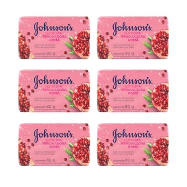 Imagem de KIT 06 Sabonete Johnson Romã 80g