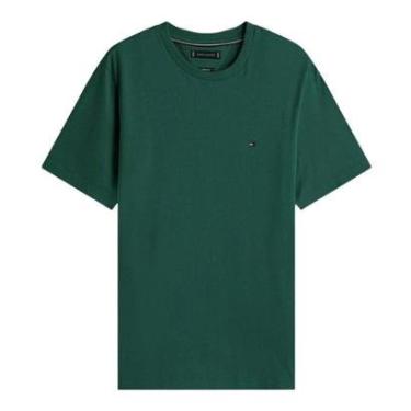 Imagem de Camiseta Tommy Hilfiger Ess Seasonal Reg Fit Solid Tee Bordô-Masculino