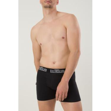 Imagem de Cueca Boxer De Cotton C/ Elástico Personalizado - 100 Frescura Moda Ín