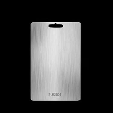 Imagem de Tábua de corte em aço inoxidável 304, superfície antibacteriana, resistente à umidade e mofo, ideal para preparo de alimentos na cozinha, tamanho 40 cm (B ：46 * 30cm)