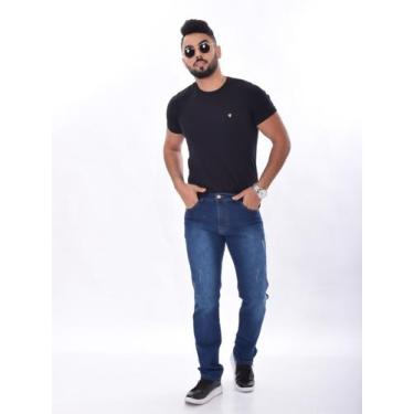 Imagem de Calça jeans masculina pistolado puida - Ss Jeans, 40