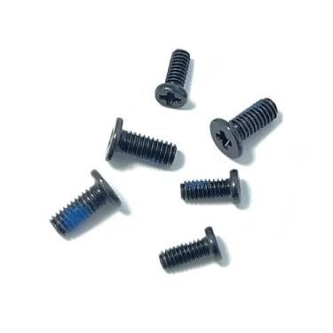 Imagem de HSSDTECH Parafusos de substituição da tampa da base inferior inferior para HP 14-bp TPN-Q189 Parafusos de caixa inferior pretos