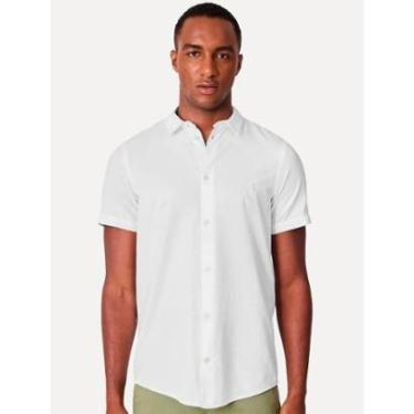 Imagem de Camisa Reserva Masculina Manga Curta Nova Paraty Branca-Masculino