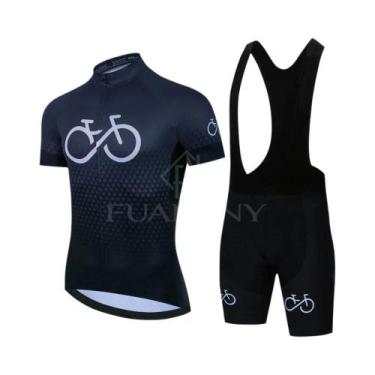 Imagem de Conjunto De Camiseta De Ciclismo Masculina Para O Verão, Roupas De Tre