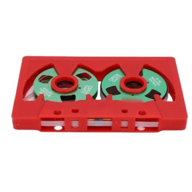 Imagem de Greensen Fita Cassete Virgem Reel to Reel, Fita Vazia de 50 Minutos Lado Duplo Com Caixa Transparente e Papel de Gravação para Gravação de Música