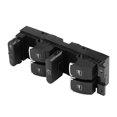 Imagem de Generic Painel da Janela da Porta do Carro Adequado para Interruptor Mestre, Robusto e Durável para B5 MK4 1J4959857, 3BD959857, Aplicável para Controle de Janela de Carro