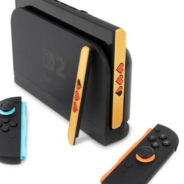 Imagem de JoyCon Magnetic Dust Cover Compatible With Nintendo Switch 2 – Protective Port Covers, Dust Guard (Set of 2) (Hearts)