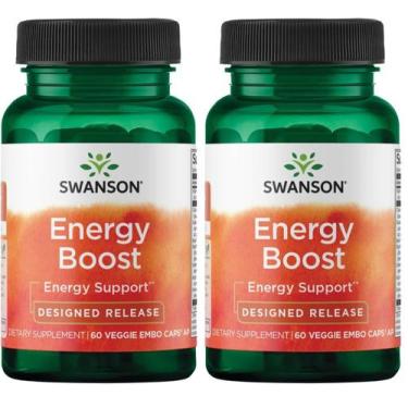 Imagem de Swanson Ultra Vitaminas para Impulso de Energía 60 Cápsulas Vegetales 