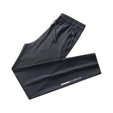 Imagem de Calças Jogger Casuais Masculinas plus Size Com Cintura Elástica Clássi