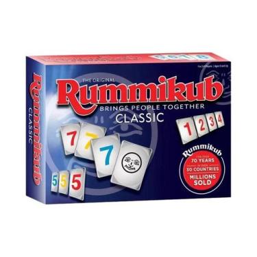 Imagem de Jogo De Tabuleiro Rummikub Para Diversão Em Família, Jogo Clássico De 