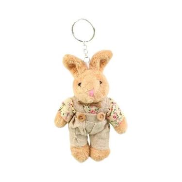 Imagem de Brinquedo De Pelúcia Urso Fofo Para Crianças, Pingente De Coelho De De