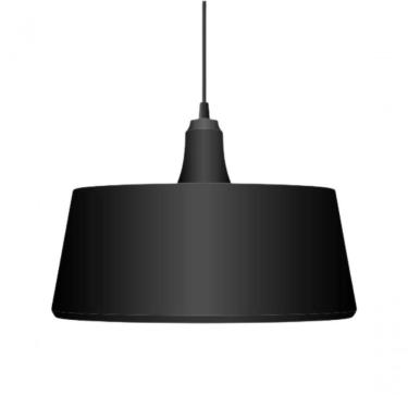 Imagem de Luminária Pendente De Mesa Retrolux Moderna Elegante Preto Preto