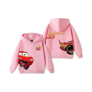 Imagem de Moletom Com Capuz Infantil, Meninos, Meninas, Carros, Relâmpago McQuee